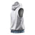 Samoa Siapo Blue Trimmed Sleeveless Hoodie Samoa White Sunday - Polynesian Pride