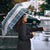 Samoa Siapo Blue Trimmed Umbrella Samoa White Sunday - Polynesian Pride