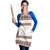 Samoa Siapo Brown Trimmed Apron Samoa White Sunday - Polynesian Pride