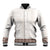 Samoa Siapo Brown Trimmed Baseball Jacket Samoa White Sunday - Polynesian Pride