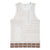 Samoa Siapo Brown Trimmed Basketball Jersey Samoa White Sunday - Polynesian Pride
