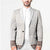 Samoa Siapo Brown Trimmed Blazer Samoa White Sunday - Polynesian Pride