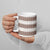 Samoa Siapo Brown Trimmed Ceramic Mug Samoa White Sunday - Polynesian Pride