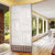 Samoa Siapo Brown Trimmed Door Cover Samoa White Sunday - Polynesian Pride