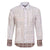 Samoa Siapo Brown Trimmed Family Matching Off The Shoulder Long Sleeve Dress and Hawaiian Shirt Samoa White Sunday - Polynesian Pride