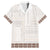 Samoa Siapo Brown Trimmed Family Matching Summer Maxi Dress and Hawaiian Shirt Samoa White Sunday - Polynesian Pride
