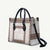 Samoa Siapo Brown Trimmed Leather Bag Samoa White Sunday - Polynesian Pride