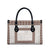 Samoa Siapo Brown Trimmed Leather Bag Samoa White Sunday - Polynesian Pride