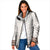 Samoa Siapo Brown Trimmed Padded Jacket Samoa White Sunday - Polynesian Pride