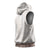 Samoa Siapo Brown Trimmed Sleeveless Hoodie Samoa White Sunday - Polynesian Pride