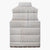 Samoa Siapo Brown Trimmed Sleeveless Puffer Jacket Samoa White Sunday - Polynesian Pride