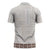Samoa Siapo Brown Trimmed Zipper Polo Shirt Samoa White Sunday - Polynesian Pride
