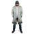 Samoa Siapo Green Trimmed Cloak Samoa White Sunday - Polynesian Pride