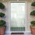 Samoa Siapo Green Trimmed Door Cover Samoa White Sunday - Polynesian Pride