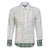 Samoa Siapo Green Trimmed Family Matching Off Shoulder Short Dress and Hawaiian Shirt Samoa White Sunday - Polynesian Pride