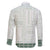 Samoa Siapo Green Trimmed Family Matching Off Shoulder Short Dress and Hawaiian Shirt Samoa White Sunday - Polynesian Pride