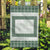 Samoa Siapo Green Trimmed Garden Flag Samoa White Sunday - Polynesian Pride