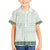Samoa Siapo Green Trimmed Kid Hawaiian Shirt Samoa White Sunday - Polynesian Pride