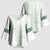 Samoa Siapo Green Trimmed Kimono Sleeve Blouse Samoa White Sunday - Polynesian Pride
