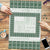 Samoa Siapo Green Trimmed Puzzle Samoa White Sunday - Polynesian Pride