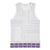Samoa Siapo Purple Trimmed Basketball Jersey Samoa White Sunday - Polynesian Pride