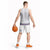 Samoa Siapo Purple Trimmed Basketball Jersey Samoa White Sunday - Polynesian Pride