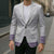 Samoa Siapo Purple Trimmed Blazer Samoa White Sunday - Polynesian Pride
