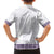 Samoa Siapo Purple Trimmed Family Matching Summer Maxi Dress and Hawaiian Shirt Samoa White Sunday - Polynesian Pride