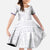 Samoa Siapo Purple Trimmed Family Matching Summer Maxi Dress and Hawaiian Shirt Samoa White Sunday - Polynesian Pride
