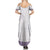 Samoa Siapo Purple Trimmed Family Matching Summer Maxi Dress and Hawaiian Shirt Samoa White Sunday - Polynesian Pride