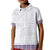 Samoa Siapo Purple Trimmed Kid Polo Shirt Samoa White Sunday - Polynesian Pride