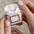 Samoa Siapo Red Trimmed AirPods Case Samoa White Sunday - Polynesian Pride