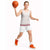 Samoa Siapo Red Trimmed Basketball Jersey Samoa White Sunday - Polynesian Pride