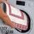 Samoa Siapo Red Trimmed Bathroom Set Samoa White Sunday - Polynesian Pride