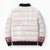 Samoa Siapo Red Trimmed Bomber Puffer Jacket Samoa White Sunday - Polynesian Pride
