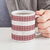 Samoa Siapo Red Trimmed Ceramic Mug Samoa White Sunday - Polynesian Pride