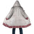 Samoa Siapo Red Trimmed Cloak Samoa White Sunday - Polynesian Pride