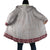 Samoa Siapo Red Trimmed Cloak Samoa White Sunday - Polynesian Pride