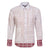 Samoa Siapo Red Trimmed Family Matching Off Shoulder Short Dress and Hawaiian Shirt Samoa White Sunday - Polynesian Pride