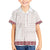 Samoa Siapo Red Trimmed Family Matching Summer Maxi Dress and Hawaiian Shirt Samoa White Sunday - Polynesian Pride