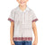 Samoa Siapo Red Trimmed Kid Hawaiian Shirt Samoa White Sunday - Polynesian Pride