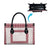 Samoa Siapo Red Trimmed Leather Bag Samoa White Sunday - Polynesian Pride