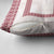 Samoa Siapo Red Trimmed Pillow Cover Samoa White Sunday - Polynesian Pride