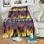 Hawaii Hibiscus Palm Tree Sunset Blanket Tropical Style - Polynesian Pride