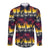 Hawaii Hibiscus Palm Tree Sunset Long Sleeve Button Shirt Tropical Style - Polynesian Pride