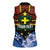 Personalised Vanuatu Tafea Province Women Sleeveless Polo Shirt Unique Tropical Tribal Pattern