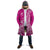 Custom New Zealand Rugby Silver Fern Cloak Aotearoa Kiwi Maori Pink Version - Polynesian Pride