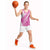 Custom New Zealand Rugby Silver Fern Basketball Jersey Aotearoa Maori Pink Version - Polynesian Pride
