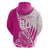 Custom New Zealand Rugby Silver Fern Hoodie Aotearoa Maori Pink Version - Polynesian Pride