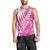 Custom New Zealand Rugby Silver Fern Men Tank Top Aotearoa Maori Pink Version - Polynesian Pride